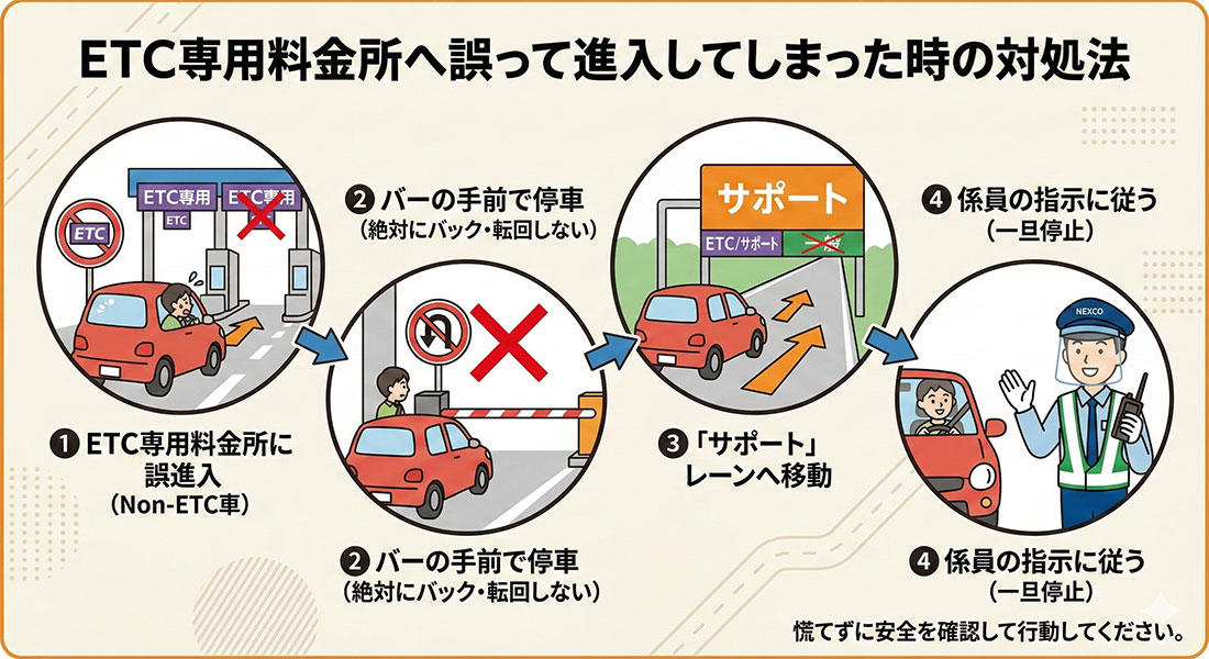 ETCを付けていない