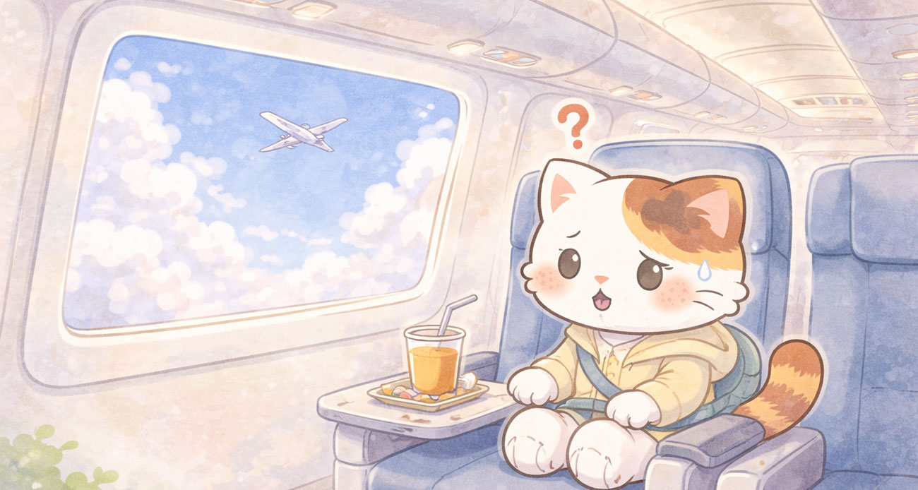 窓のない飛行機